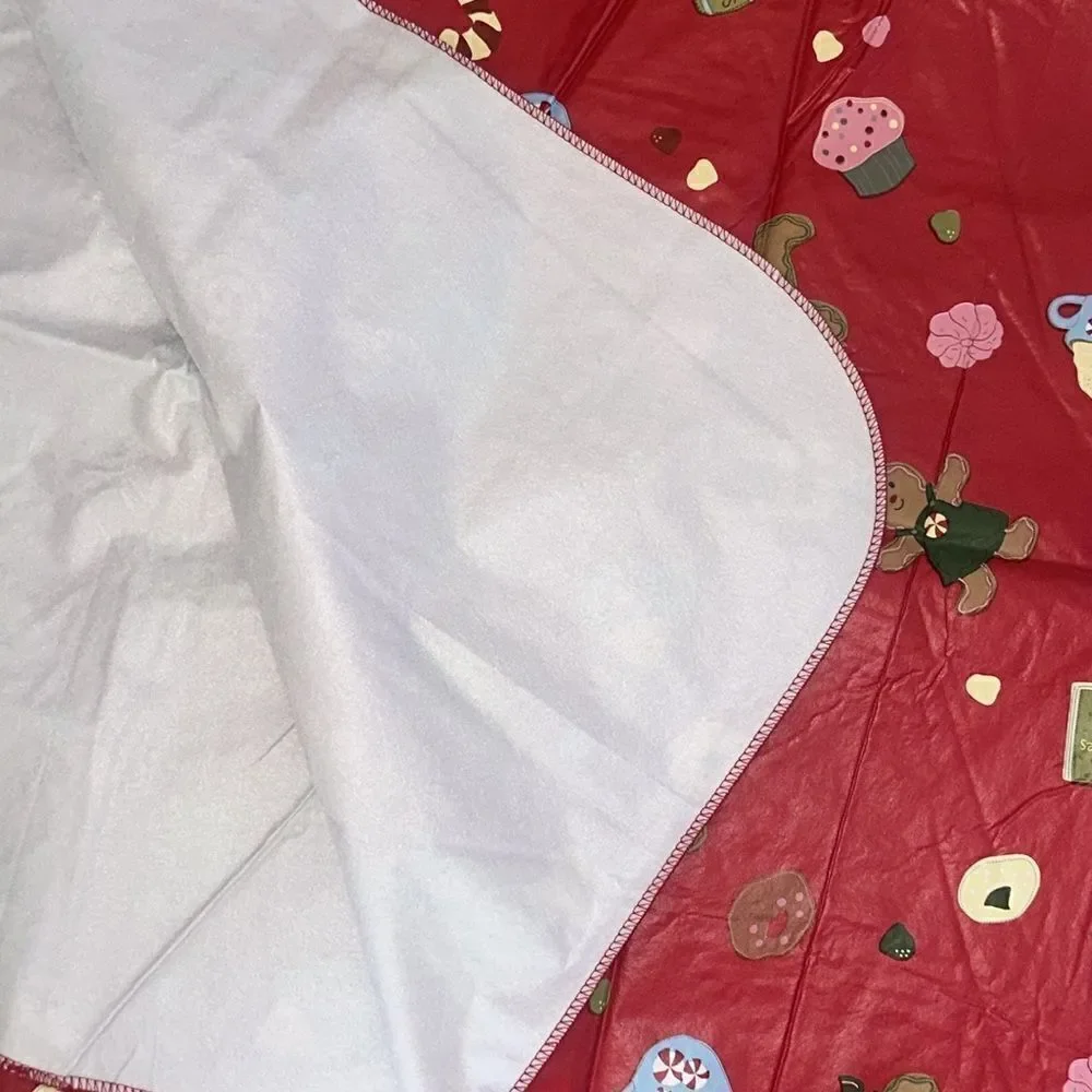 Gingerbread Waterproof Oblong Tablecloth!
